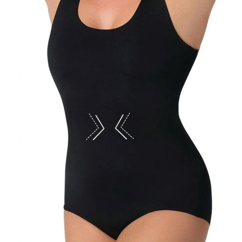 Sleeveless Shaping Tummy Control Bodysuit