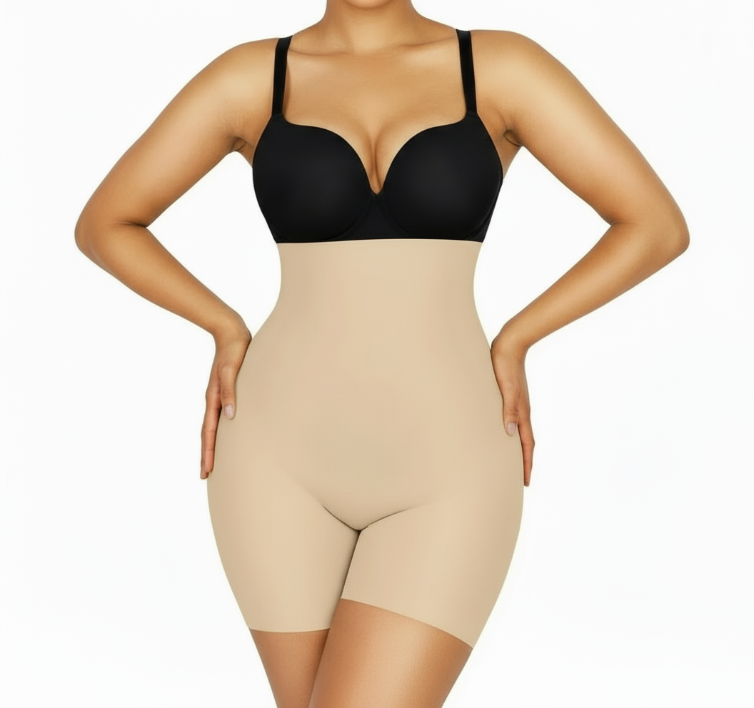 Tummy Tuck High Rise Shorts