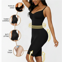 Seamless Tummy Control Body Shaper Bodysuit