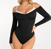The Cold Shoulder Sculpt Bodysuit