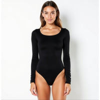 Long Sleeve Thong Bodysuit