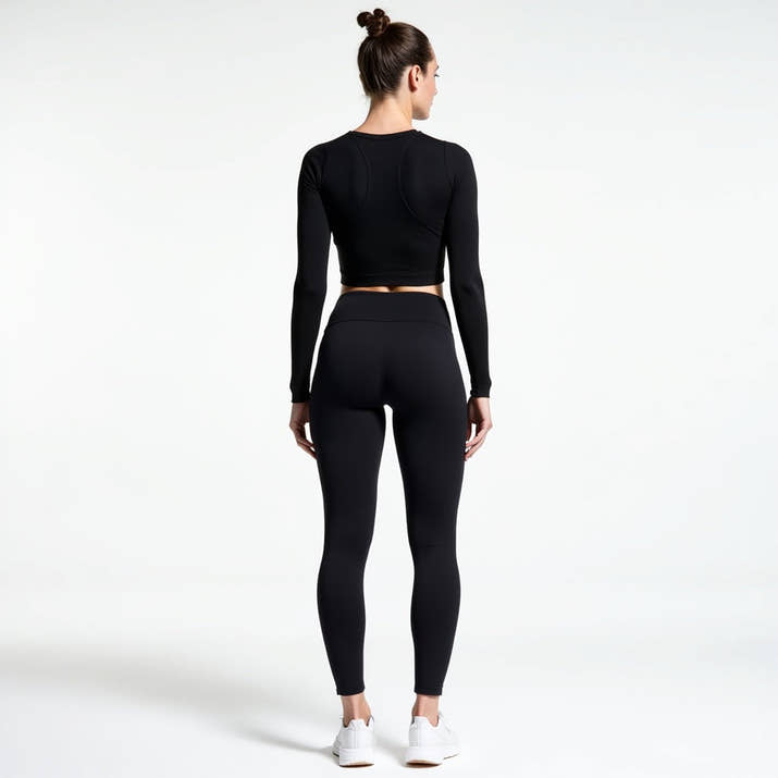 Crop Long-Sleeve Top