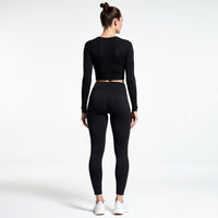 Crop Long-Sleeve Top