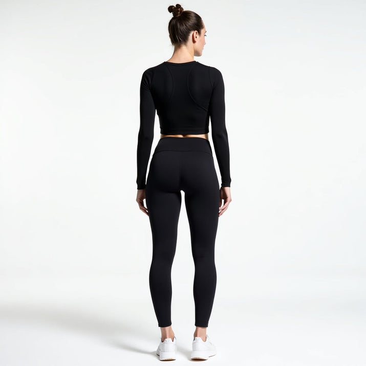 Crop Long-Sleeve Top